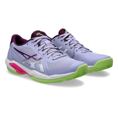 Asics Womens Solution Swift FF 2 Padel Shoes - Vapor/Deep Mauve - main image