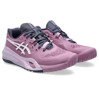 Asics Womens GEL-Resolution X Tennis Shoes - Ube/White - main image