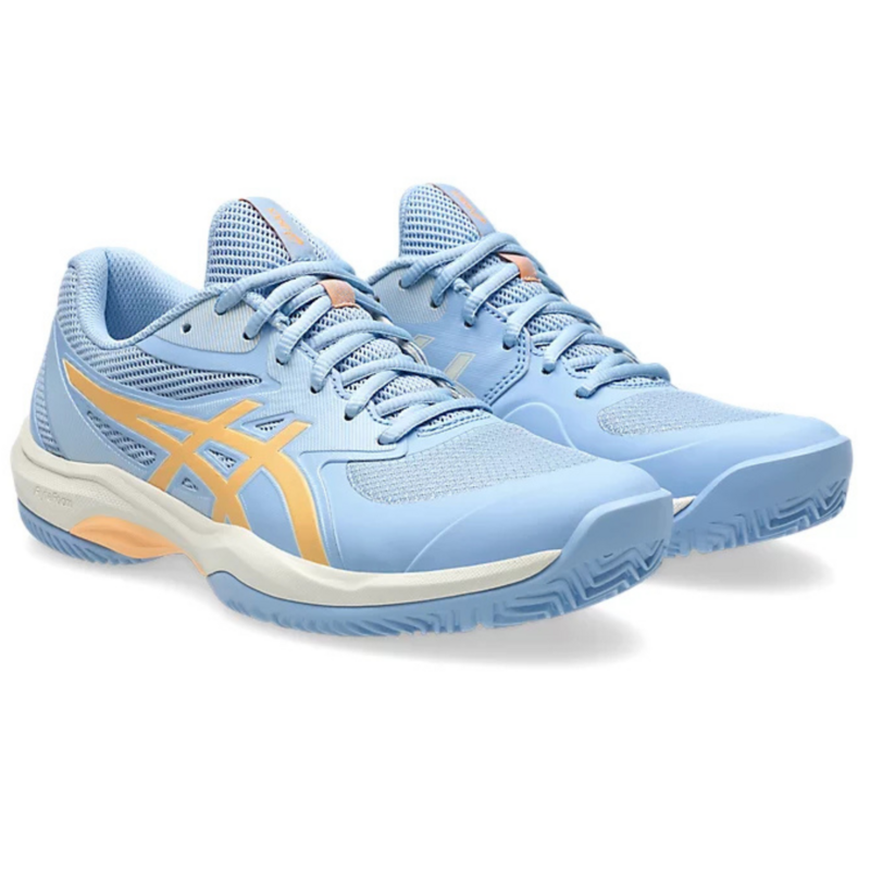 Asics Womens Game FF Padel Shoes - Stone Wash/Orange Glow - main image