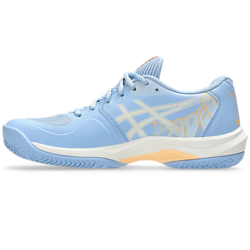 Asics Womens Game FF Padel Shoes - Stone Wash/Orange Glow - main image