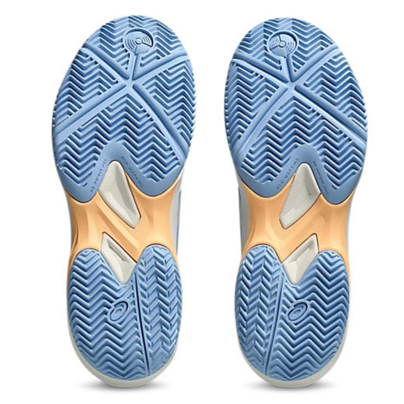 Asics Womens Game FF Padel Shoes - Stone Wash/Orange Glow - main image
