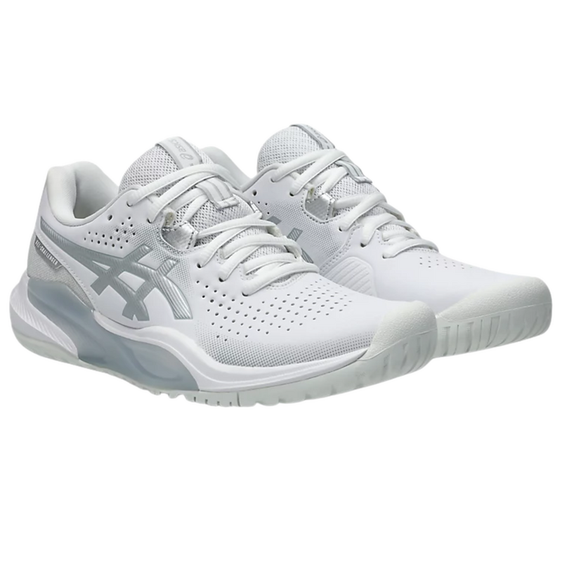 Asics Womens GEL-Challenger 15 Tennis Shoes - White/Pure Silver - main image