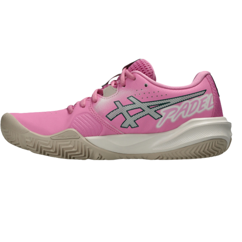 Asics Womens GEL-Challenger 15 Padel Shoes - Bubble Gum/Soft Oat - main image