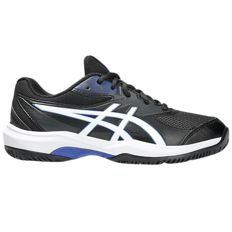 Asics Kids Gel-Game GS Tennis Shoes - Black/White - main image