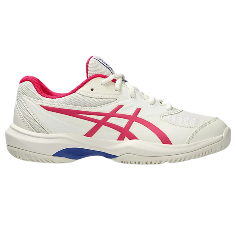 Asics Kids Gel-Game GS Tennis Shoes - Cream/Bright Rose - main image