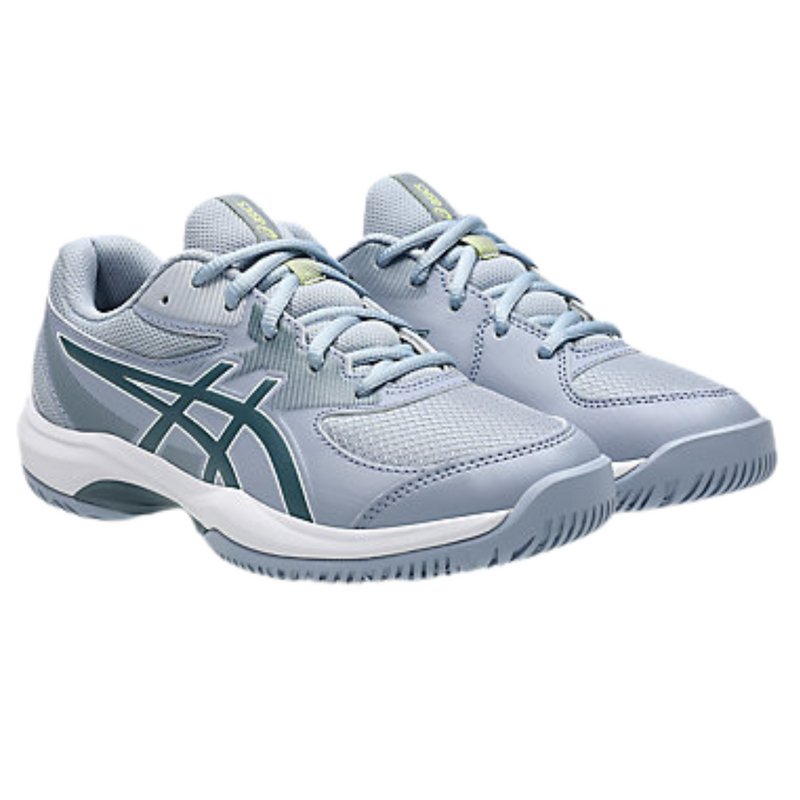 Asics Kids Gel-Game GS Tennis Shoes - Grey Blue/Ironclad - main image