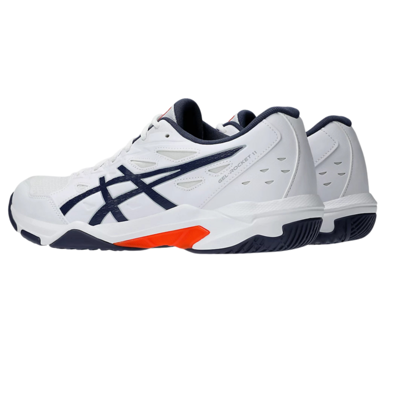 Asics Mens GEL-Rocket 11 Indoor Court Shoes - Indigo Fog/ White - main image