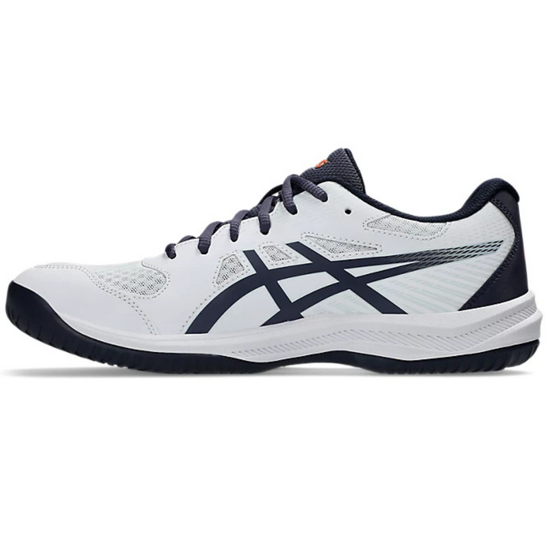Asics Mens Upcourt 6 Indoor Court Shoes - White/Indigo - main image