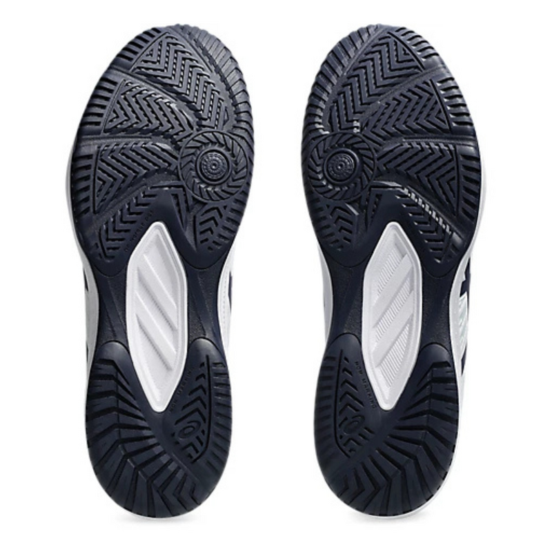 Asics Mens Upcourt 6 Indoor Court Shoes - White/Indigo - main image