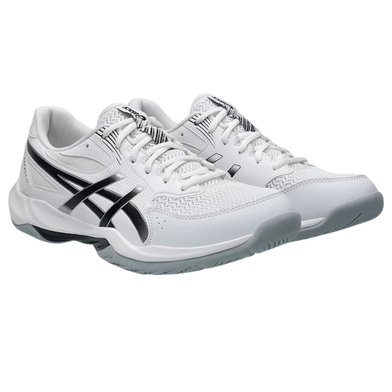 Asics Mens GEL-Rocket 12 Indoor Court Shoes - White/Black - main image