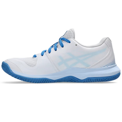 Asics Womens GEL-Tactic 12 Indoor Court Shoes - White/Blue - main image