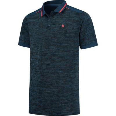 K-Swiss Mens Hypercourt Polo - Dark Blue - main image