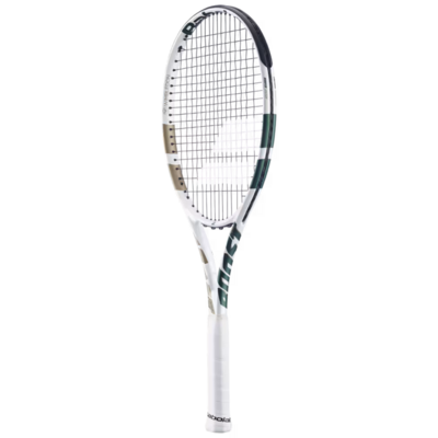 Babolat Boost Wimbledon Tennis Racket 2025 - White/Gold - main image