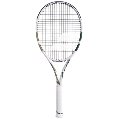 Babolat Boost Wimbledon Tennis Racket 2025 - White/Gold - main image