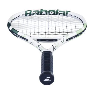 Babolat Evoke Team Wimbledon Tennis Racket 2025 - White/Green - main image