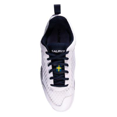 Salming Mens Viper SL Indoor Court Shoes - White/Navy - main image