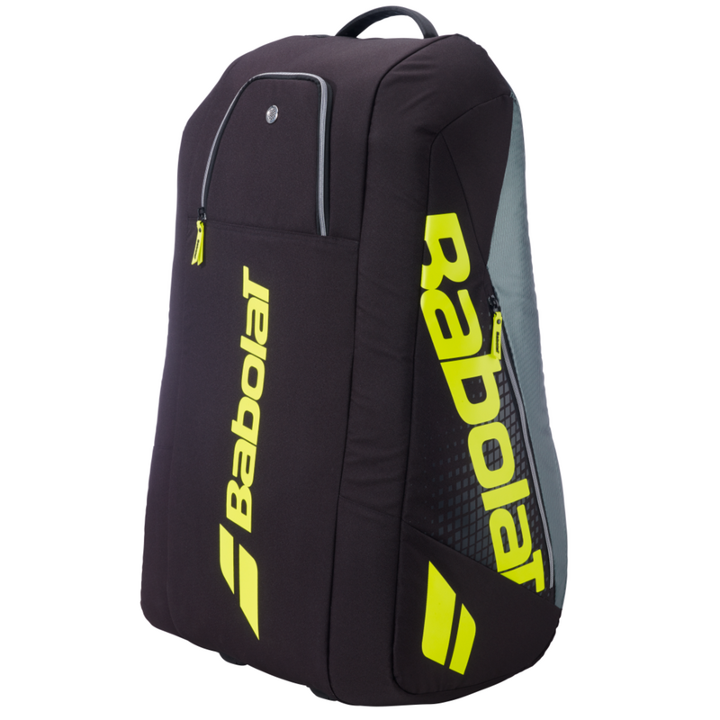 Babolat RH12 Pure Aero Racket Bag - Metallic Grey/ Black/ Fluo Yellow - main image