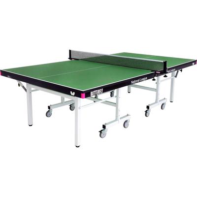 Butterfly National League Rollaway Indoor Table Tennis Table (25mm) - Green - main image