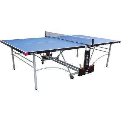 Butterfly Spirit Rollaway Outdoor Table Tennis Table (12mm) - Blue - main image