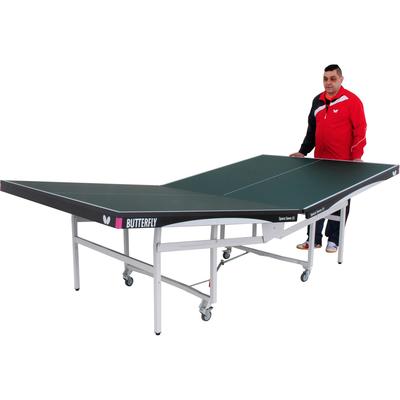 Butterfly Space Saver Rollaway Indoor Table Tennis Table (25mm) - Green - main image