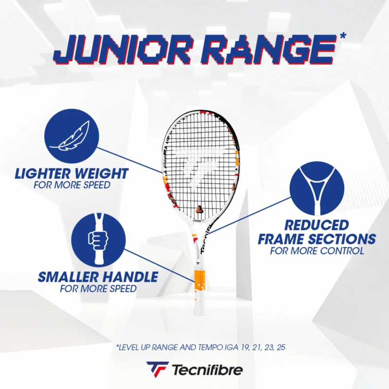 Tecnifibre Level Up 21 Junior Tennis Racket 2026 - main image