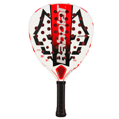 Babolat Technical Veron Juan Lebron Padel Racket (2025) - White / Red - main image