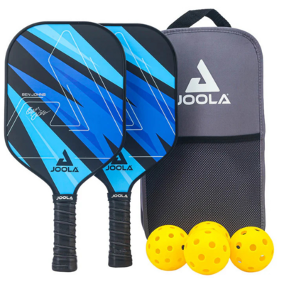 JOOLA Ben Johns Blue Lightning Pickleball Paddle Set - main image