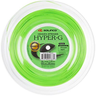 Solinco Hyper G Soft 200m Tennis String Reel - Green - main image