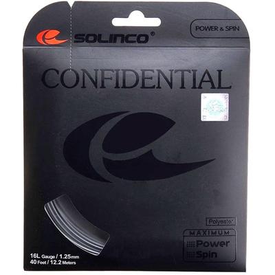 Solinco Confidential Tennis String Set - Grey - main image