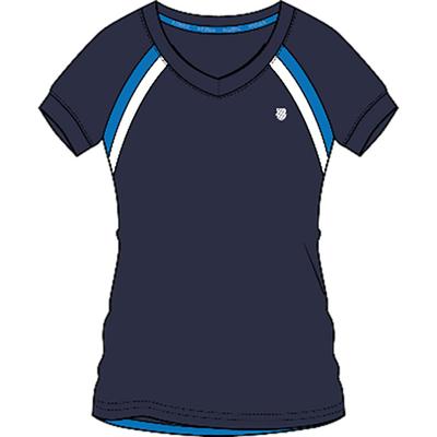 K-Swiss Womens Core Team Top - Navy - main image