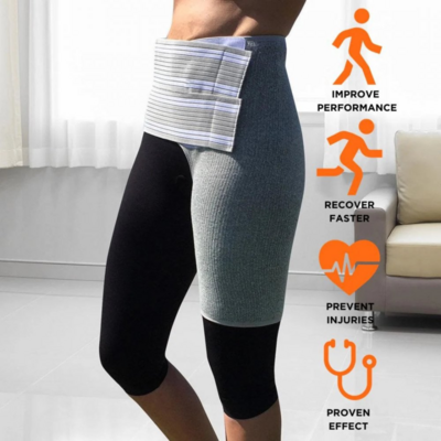 Incrediwear Hip Brace (Right Hip) - Grey - main image