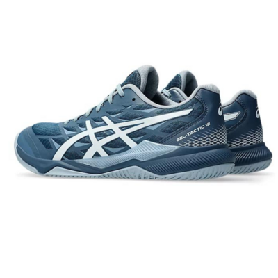 Asics Mens GEL-Tactic 12 Indoor Court Shoes - Vintage Indigo/White - main image