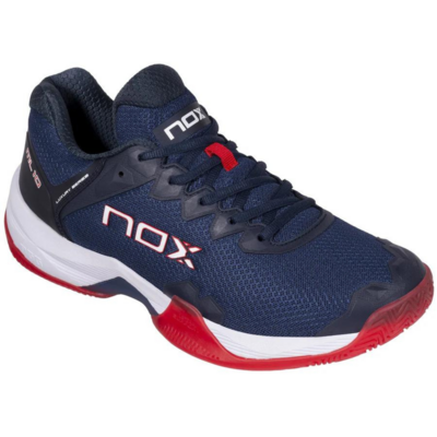 NOX Mens ML10 HEXA Padel Shoes - Blue Fiery Red - main image