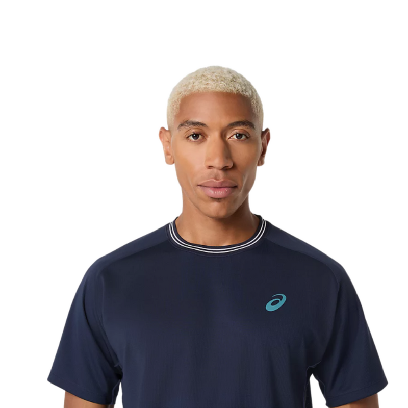 ASICS Mens Game SS Top- Midnight - main image