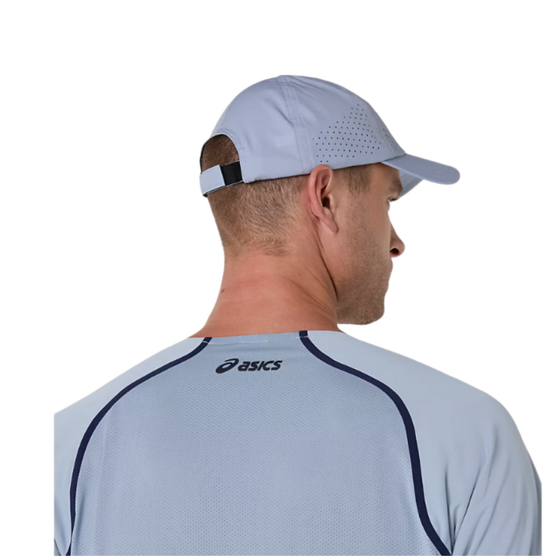 ASICS Mens Match SS Top- Grey Blue - main image