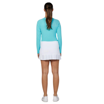 Sofibella 14 Inch On The Dot Womens Skort - White - main image