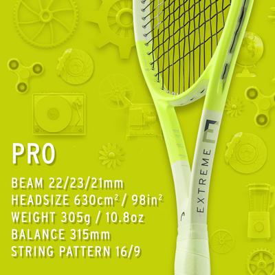 Head Extreme Pro Tennis Racket [Frame Only] - main image