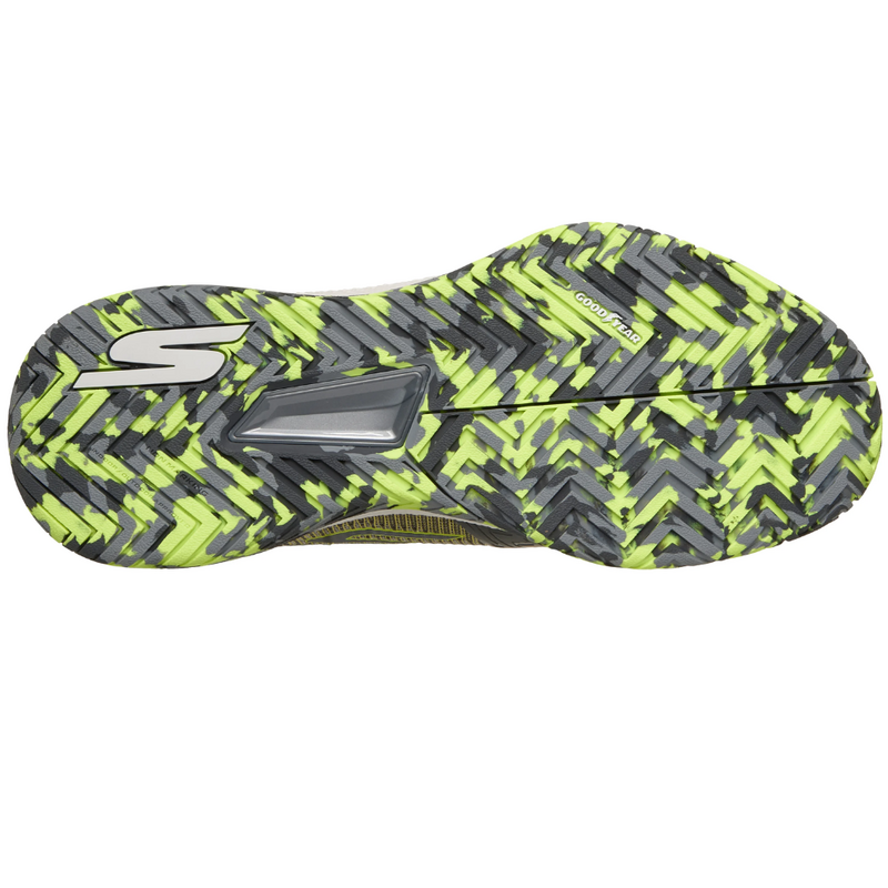 Skechers Mens Viper Court Pro 2.0 - Grey/Yellow - main image
