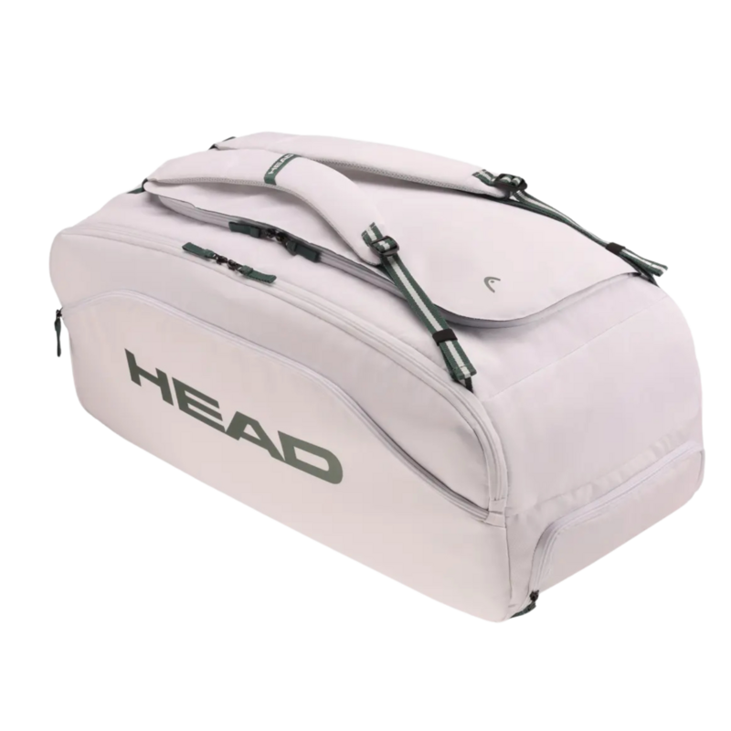 HEAD Pro X Duffle L Sport Bag - White/Green - main image