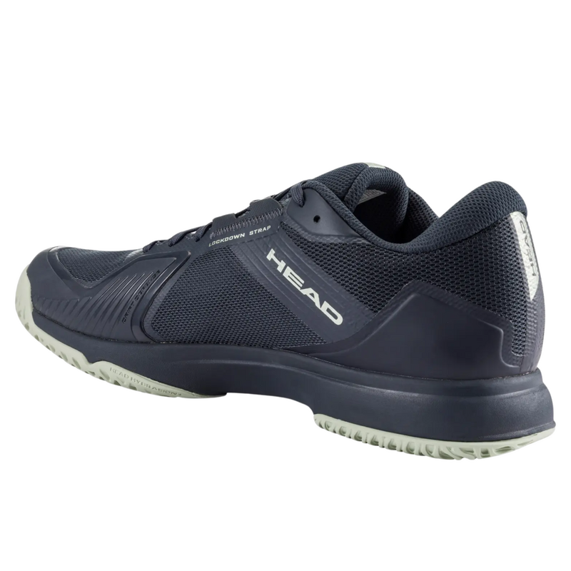 HEAD Mens Sprint Team 4.0 Tennis Shoes - Navy / Cantaloupe Green - main image