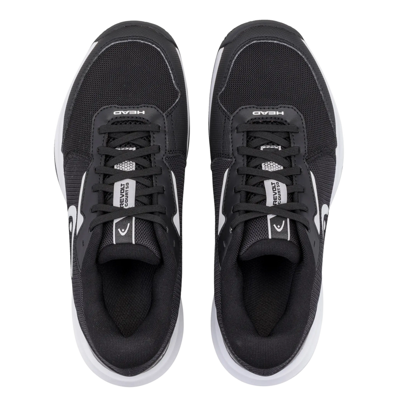 HEAD Mens Revolt Court 5.0 Tennis Shoes - Black / White - main image