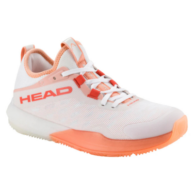 Head Womens Motion Pro Padel Shoes - White / Coral - main image