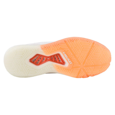 Head Womens Motion Pro Padel Shoes - White / Coral - main image