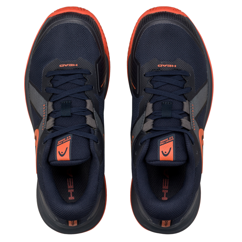HEAD Kids Sprint Pro 4.0 Tennis Shoes - Dark Blue/Red - main image