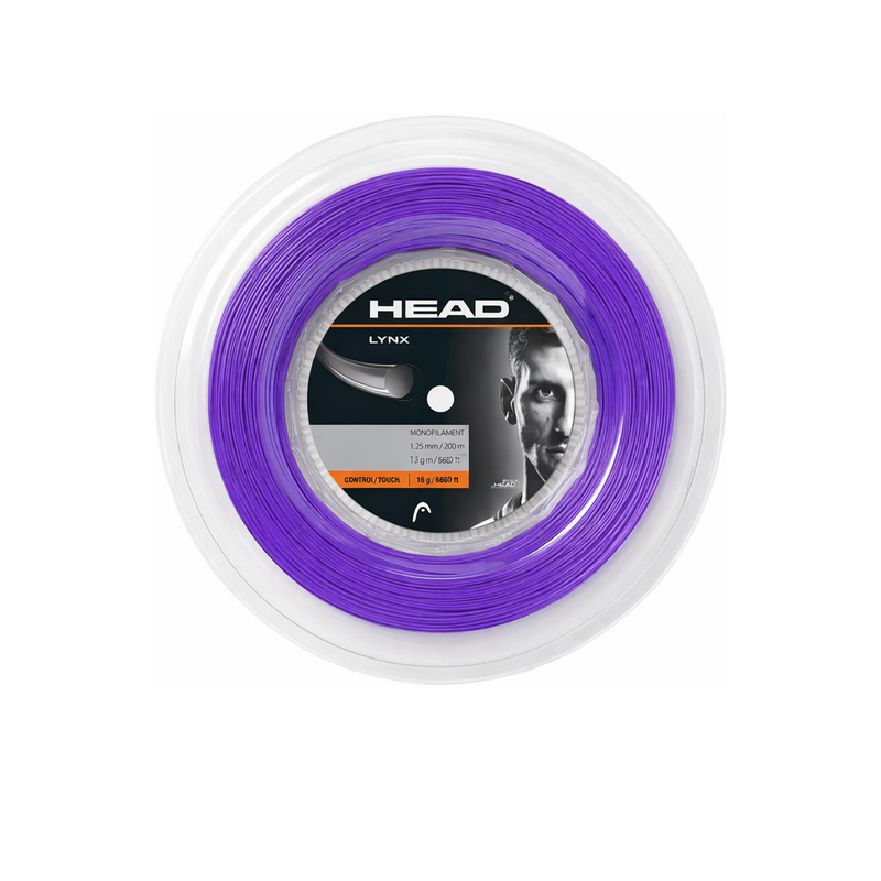 HEAD Lynx 200m Tennis String Reel - Purple - main image
