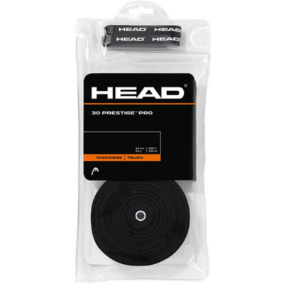 Head Prestige Pro Overgrips 30 Pack - Black - main image