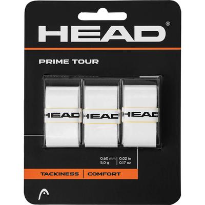 Head Prime Tour Overgrips (Pack of 3) - White - main image