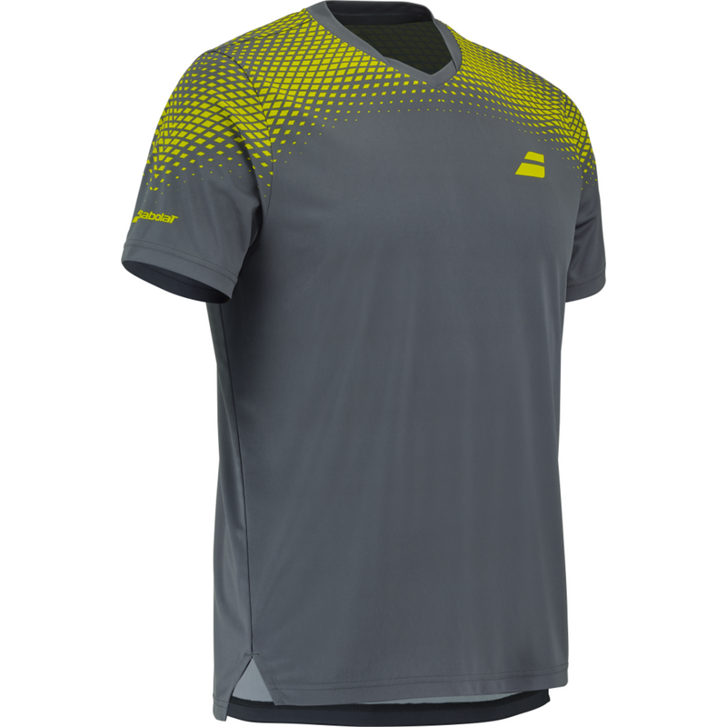Babolat Mens Aero Crew Neck Tee - Grey/Aero - main image