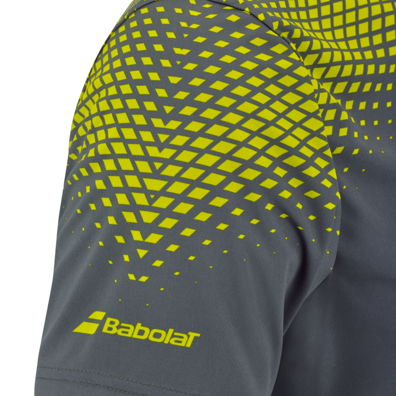 Babolat Mens Aero Crew Neck Tee - Grey/Aero - main image