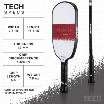 JOOLA Graf Champion 12mm Pickleball Paddle - main image